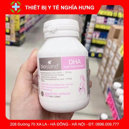 DHA Bầu Bioisland 60 viên cho phụ nữ chuẩn bị mang thai, mẹ bầu và sau sinh (Date 2023) - Úc