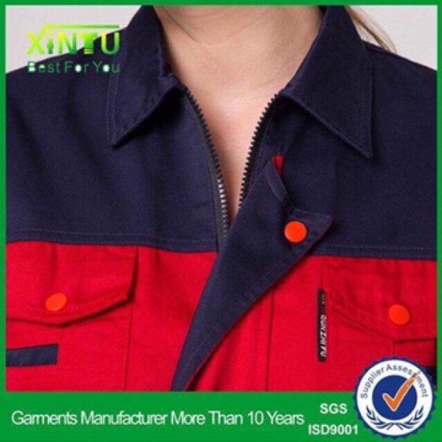 [DOO SAFETY] Bộ quần áo bảo hộ lao động nam nữ kaki khóa kéo SHUNI004B