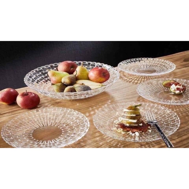 Set đĩa pha lê 5 món Nachtman