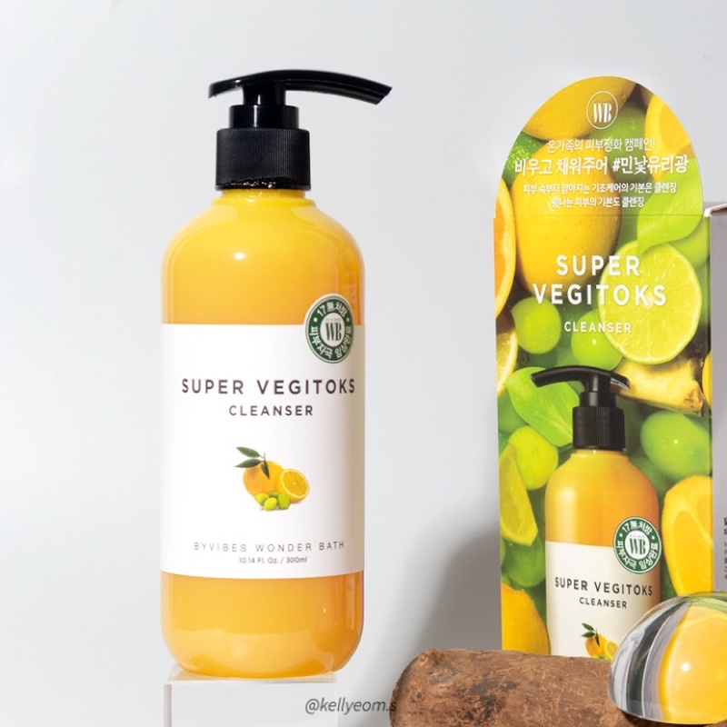 SỮA RỬA MẶT RAU CỦ- CAM CHANH- SUPER VEGITOKS CLEANSER