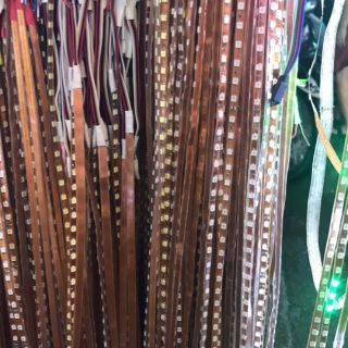 DÂY LED  nháy đuổi 12V ,50CM.dán trang trí ôtô .xe máy chê độ.