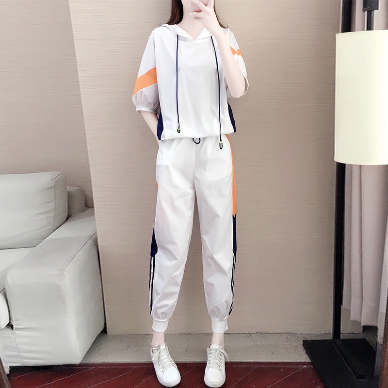 Bộ Đồ Thể Thao Dáng Rộng Thời Trang Mùa Hè Giản Dị Dành Cho Nữ