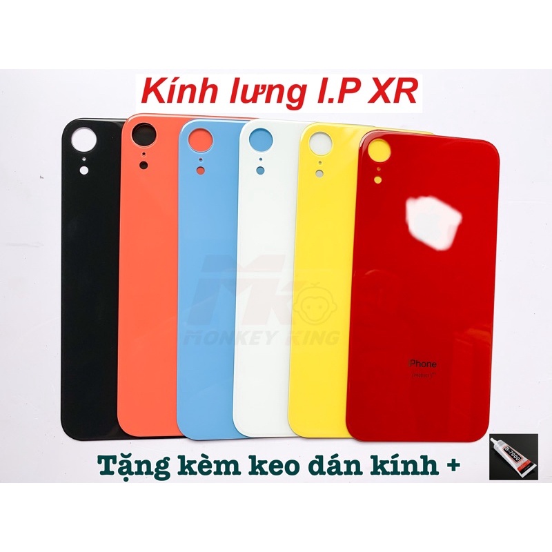 Kính lưng l.P XR lỗ to (Dùng để thay kính lưng)