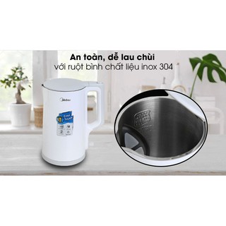 Bình đun siêu tốc Midea 1.7 lít MK-17DW