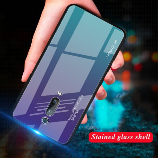 Ốp lưng Redmi K20 / K20 Pro / Mi 9T kính đa sắc thời trang cao cấp chống sốc