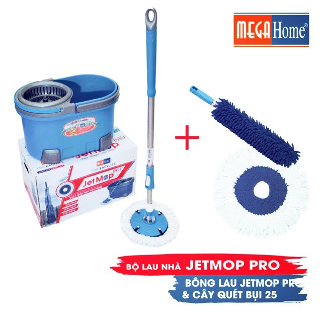 Bộ lau nhà JetMoppro cao cấp megahome