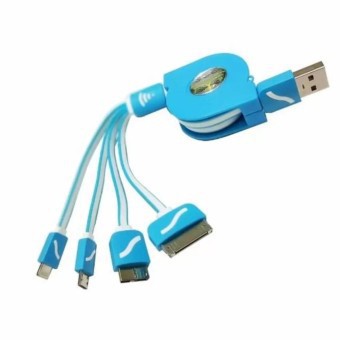 Cáp sạc dây rút đa năng 4 đầu  [ BÁN SỈ ]