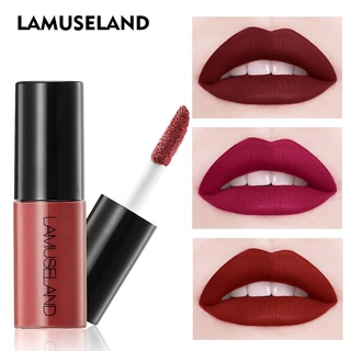 [Hàng mới về] Son môi mini LAMUSELAND chống thấm nước lâu trôi dễ mang theo 3.5g #L18L11