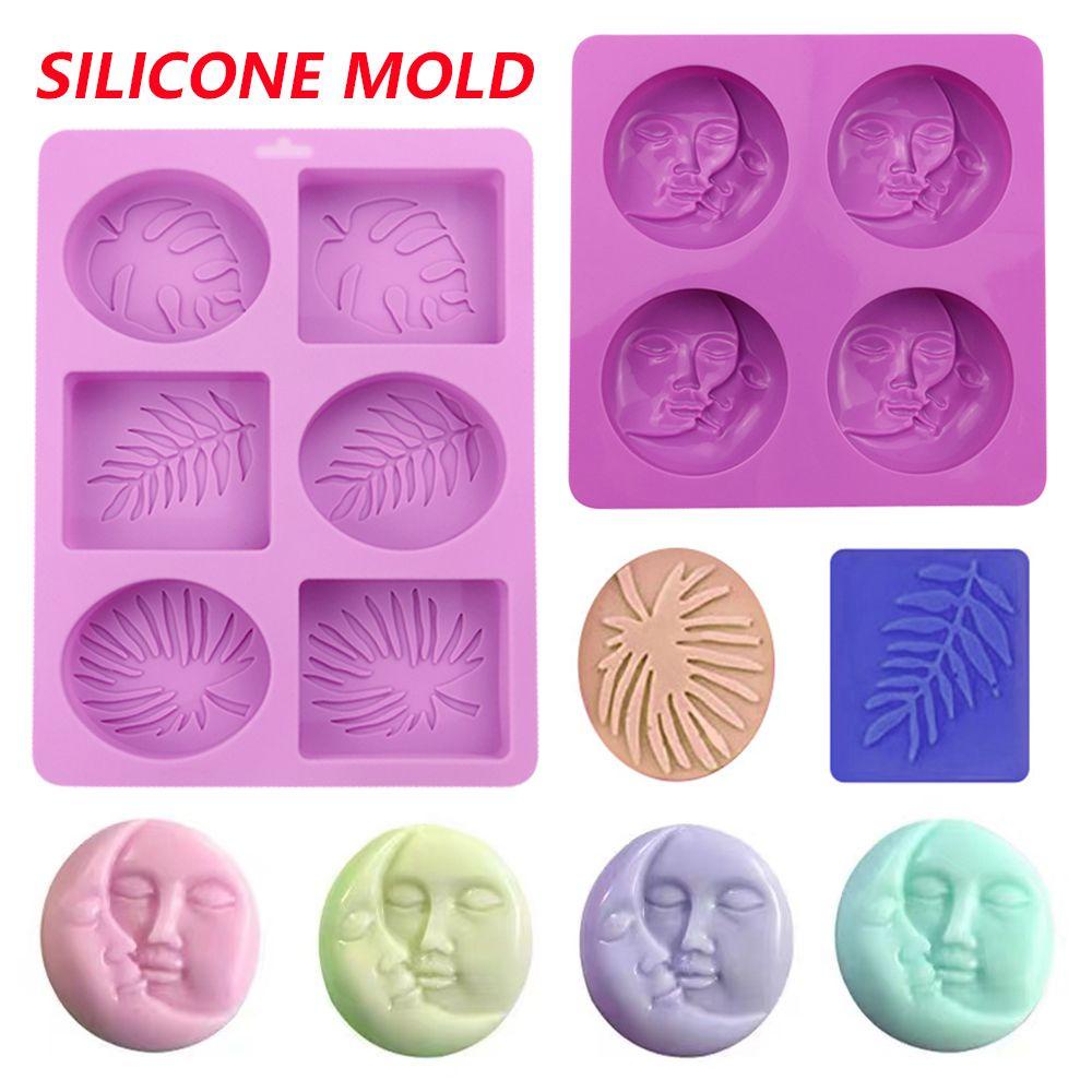 Khuôn Làm Bánh / Xà Phòng 4 / 6 Ngăn Hình Chiếc Lá Bằng Nhựa Resin