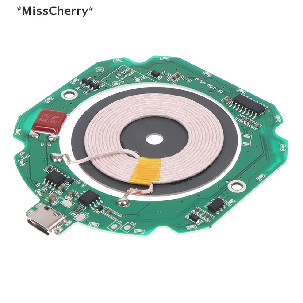Mô Đun Bảng Mạch Sạc Nhanh Không Dây Qi 15W + Sạc Cuộn Dây