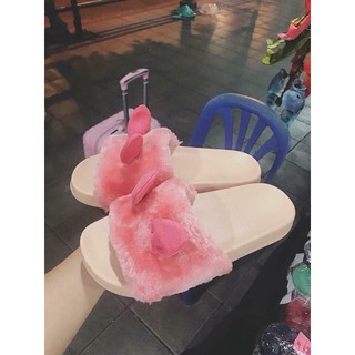 Dép lông tai thỏ hàng thái order
