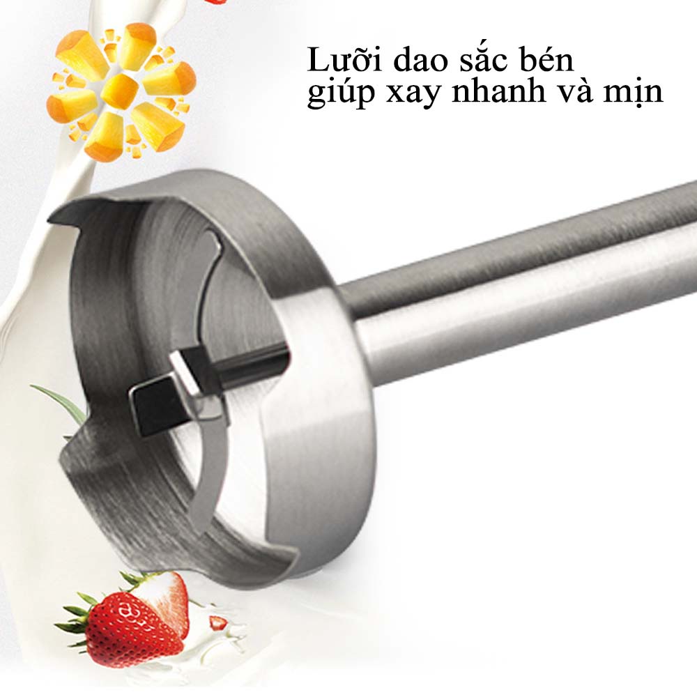 Máy Xay Cầm Tay RAF Công Suất Lớn Máy Xay Đa Năng 1000W Chế Biến Đồ Ăn Dặm Cho Bé Xay Sinh Tố Dễ Vệ Sinh Tháo Lắp