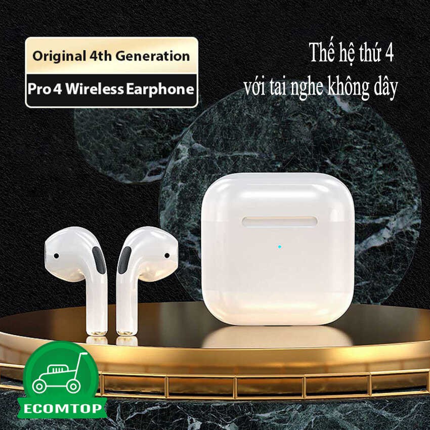 [Tai nghe Pro4-Full linh kiện] Tai Nghe Bluetooth nhét tai không dây mini 5.0 giá rẻ - Phiên Bản Nâng Cấp 2021 | BigBuy360 - bigbuy360.vn