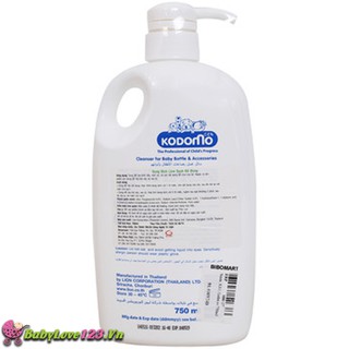 NƯỚC RỬA BÌNH SỮA KODOMO 750ML