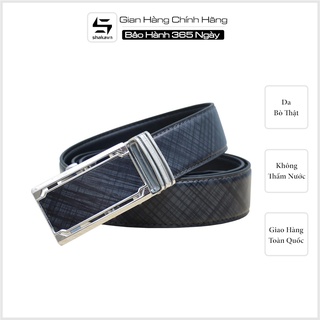 Thắt lưng nam khóa tự động - thắt lưng da bò shakavn