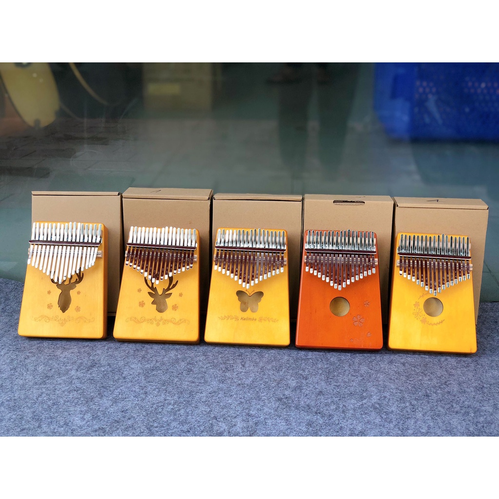 Đàn kalimba 17 nốt nhiều màu