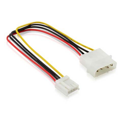 Dây Cáp Chuyển Đổi Nguồn Điện 5.25 &quot;4 Pin Molex Sang Ổ Đĩa Mềm 3.5&quot;