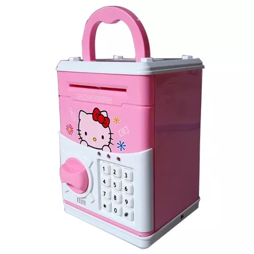 Két sắt mini thông minh cực dễ thương – Món quà tuyệt vời cho bé yêu! ( Tủ Đựng Tiền Tiết Kiệm Nhập Mã Số )