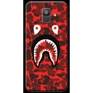 Ốp lưng a6/ a6 plus bape đỏ