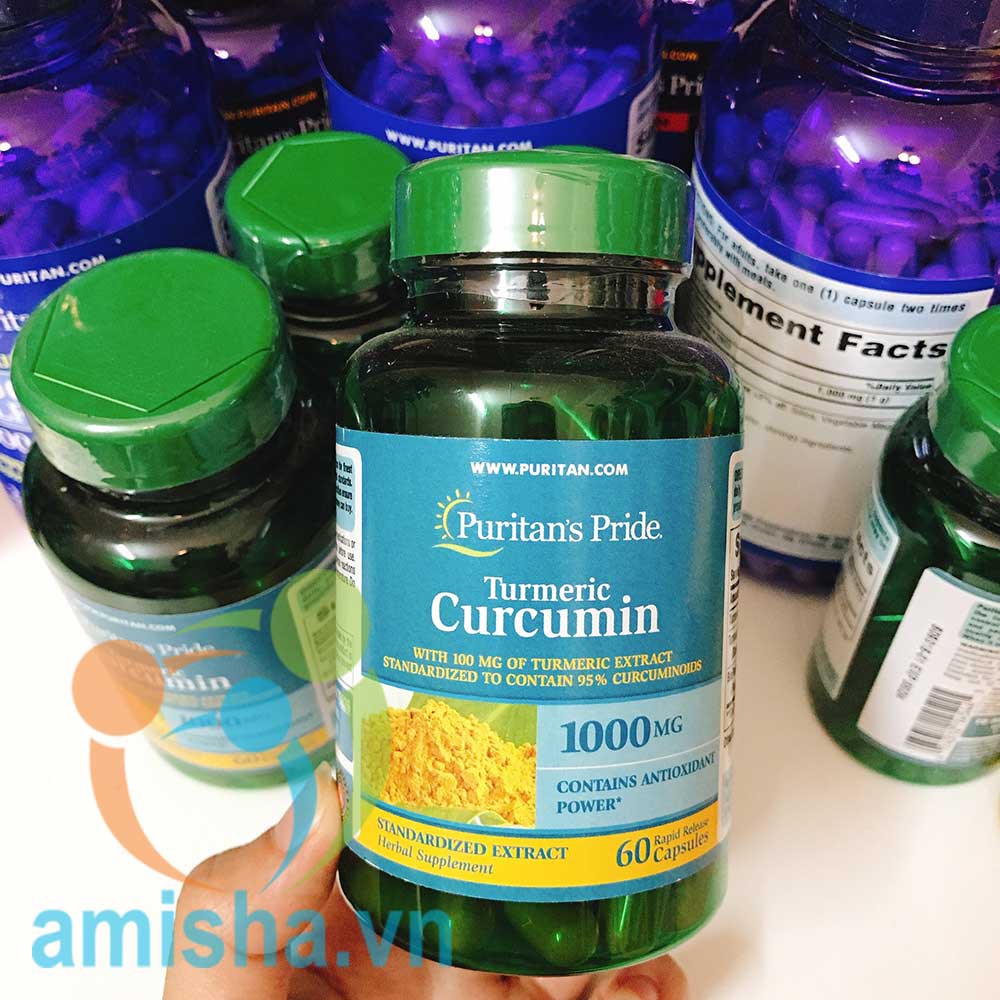 Tinh Chất Nghệ Vàng Curcumin Puritan's Pride 500mg-1000mg Của Mỹ | BigBuy360 - bigbuy360.vn