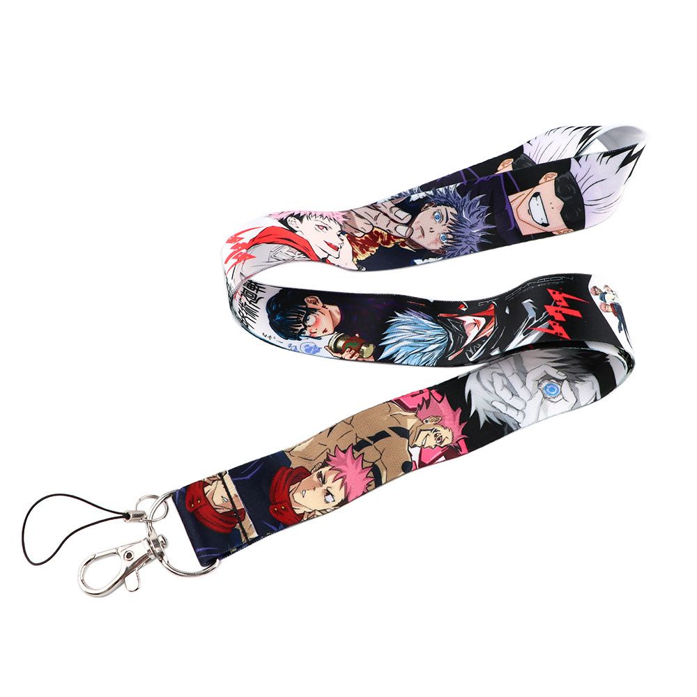 Dây Đeo Thẻ Id / Móc Chìa Khóa / Điện Thoại In Hình Anime Nhật Bản Đáng Yêu Giá Đỡ