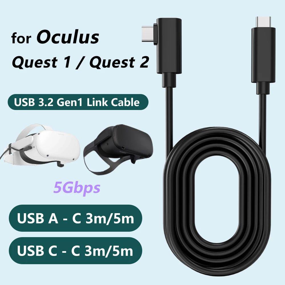 Dây Cáp Sạc Nhanh USB 3.0 Sang Type C Cho Oculus Quest 2 3m 5m TAYLOR1
