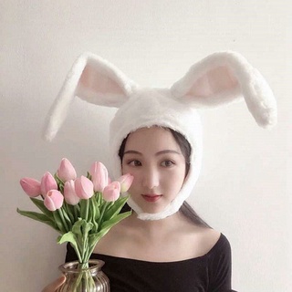 Russian Style Warm Hooded Hooded Hats For Women Cute Rabbit Ear Hats For Women