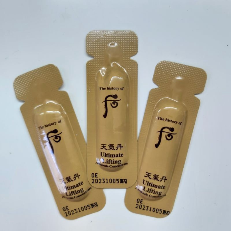 [Mới-Hot] Tinh dầu nâng cơ chống lão hóa trẻ hóa làn da Whoo Cheongidan Ultimate Lifting 1ml.