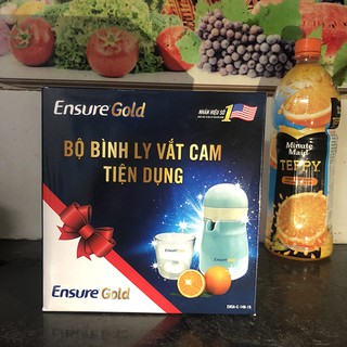 Bình dụng cụ vắt cam hoa quả và ly cốc Ensure Gold làm bằng lúa mạch an toàn sức khỏe MV01SP3