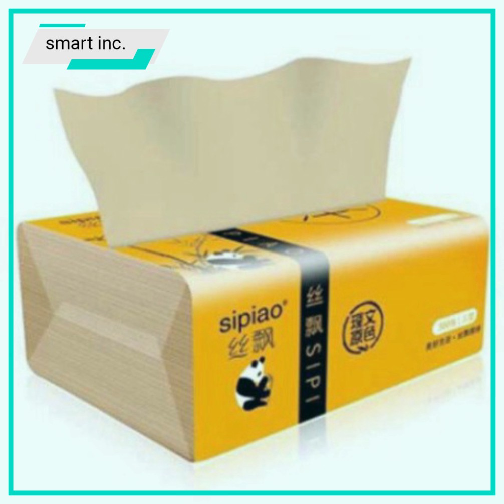 Khăn Giấy Vệ Sinh Siêu Mềm Siêu Dai Cao Cấp Gói Giấy Ăn Gấu Trúc 300 Tờ Giấy Ăn Gấu Trúc Sipiao Trung Quốc