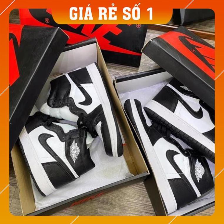 [ FREESHIP –BẢO HÀNH 12 THÁNG] GIÀY SNEAKER NAM NỮ JORDAN CAO CỔ ĐEN TRẮNG HOT TREND | BigBuy360 - bigbuy360.vn
