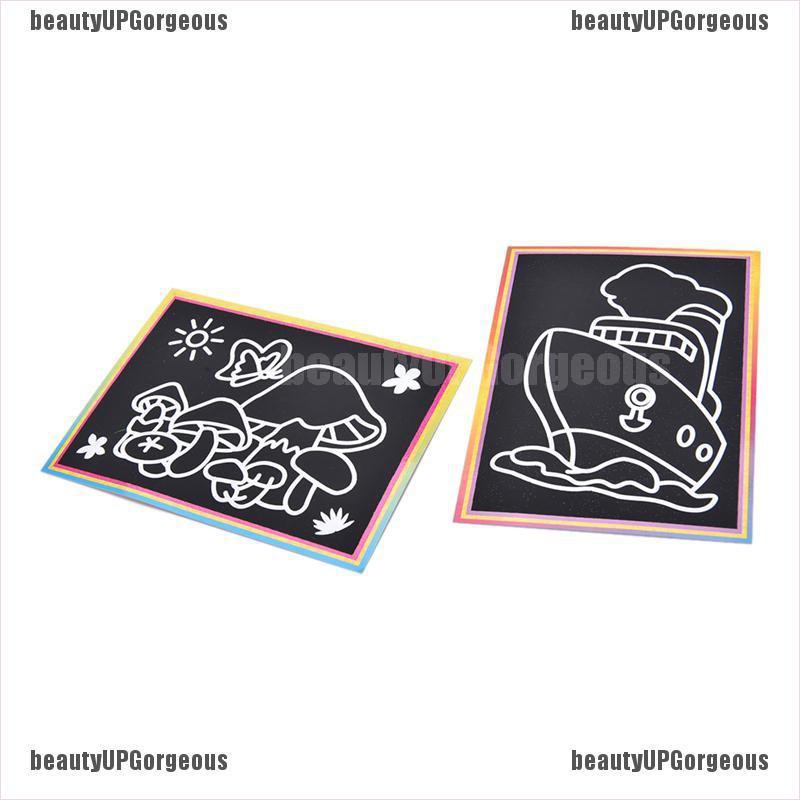 Set 10 tranh vẽ kích thước nhỏ 12CM cho bé