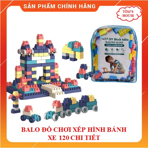 Lego ⚡FREESHIP⚡ Bộ Xếp Hình Bánh Xe 120 Chi Tiết Cho Bé