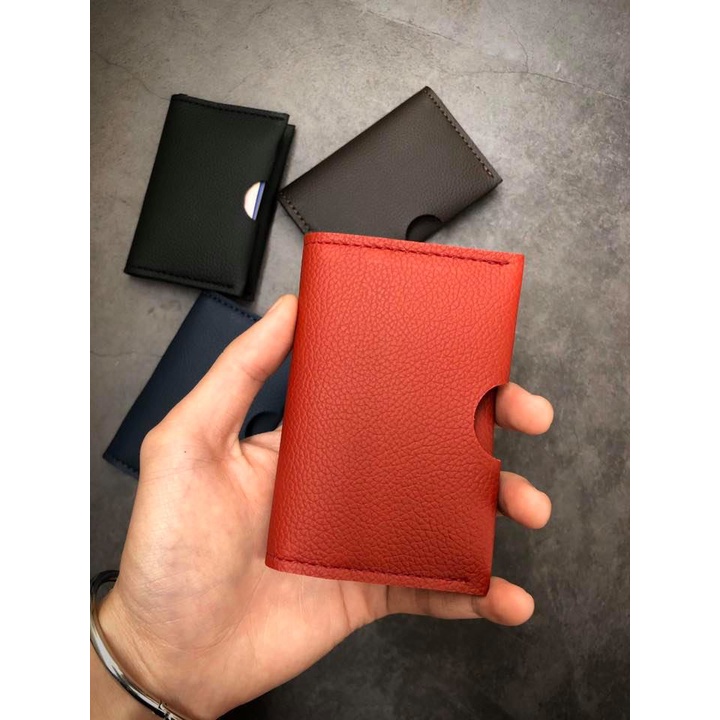 Ví da Mini nam nữ đều dùng được. Đựng thẻ ngân hàng, card visit, tiền.. nhỏ gọn, thời trang