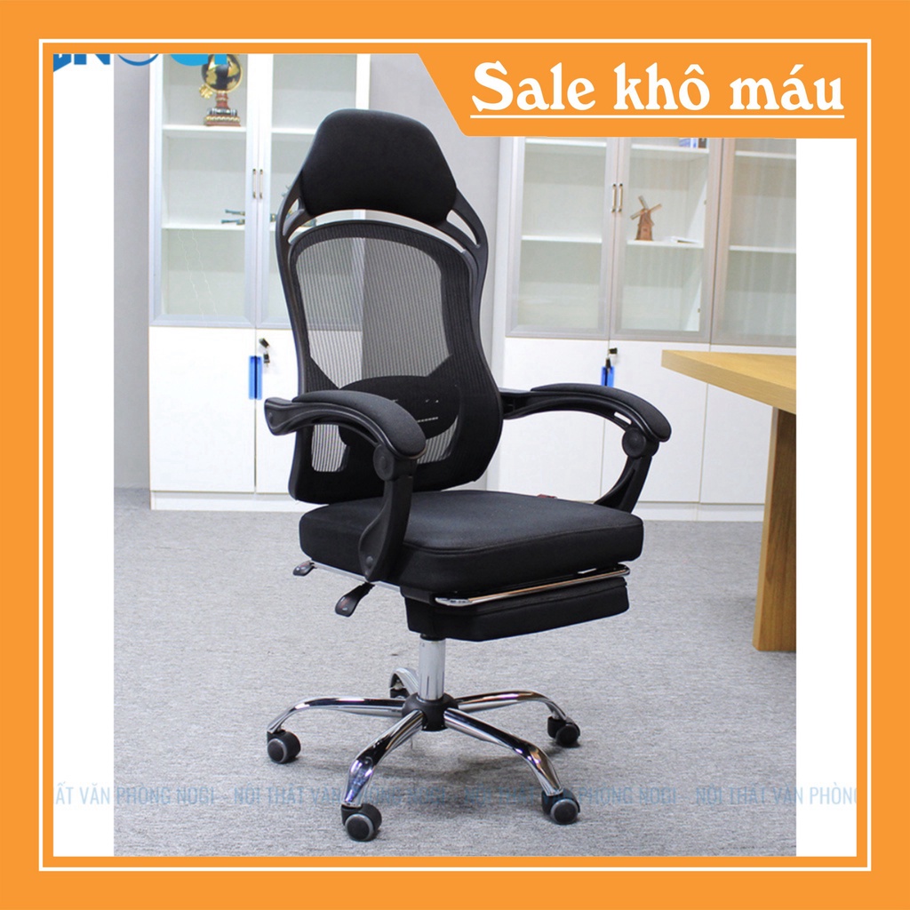 (FreeShip) (sẵn) Ghế xoay lưới cao cấp làm việc văn phòng