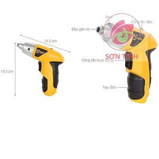 Bộ vặn ốc vít pin Tolsen 79010