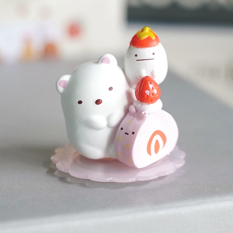 Mô Hình Đồ Chơi Nhân Vật Sumikko Gurashi Bằng PVC Để Bàn Trang Trí