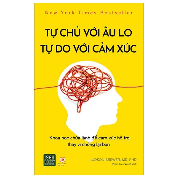 Sách - Combo 2 cuốn Tự chủ với âu lo, tự do với cảm xúc + Vượt qua âu lo, chữa lành tâm trí