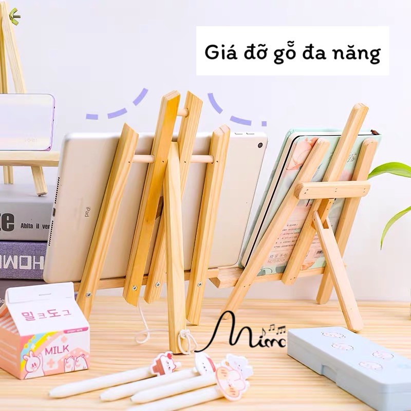 Giá đỡ gỗ đa năng, giá trưng bày - giá vẽ - giá đỡ tranh, ảnh - giá đỡ Premium - Giá đỡ Album - Giá đỡ bằng gỗ