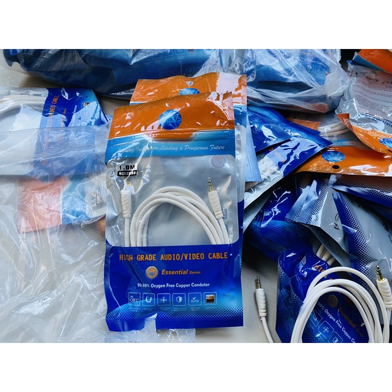 (1.8 mét) Dây AV 2 đầu 3.5 ly  ( 1 ra 1) cao cấp chính hãng AV