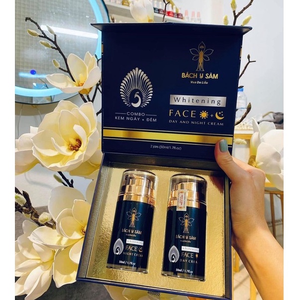 Kem Ngày Đêm Bách Y Sâm - Dưỡng Trắng Sáng Dành Cho Da Nám