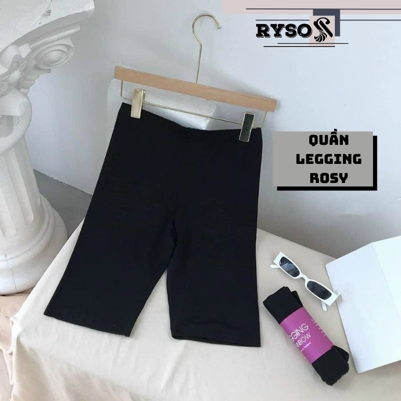 Quần legging chất co giãn thoải mái phong cách năng động cho nữ