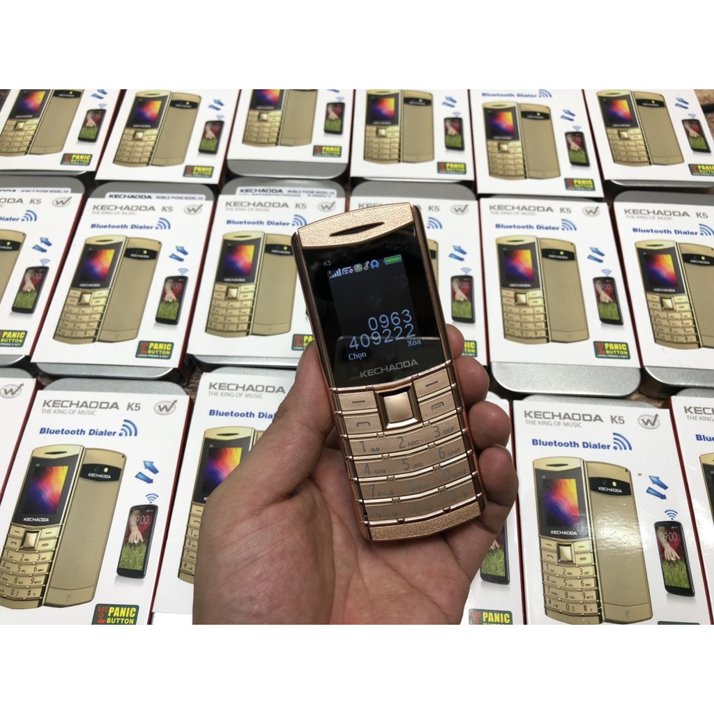 Điện Thoại Kechaoda K5 - 02 sim 02 sóng có bluetooth partner