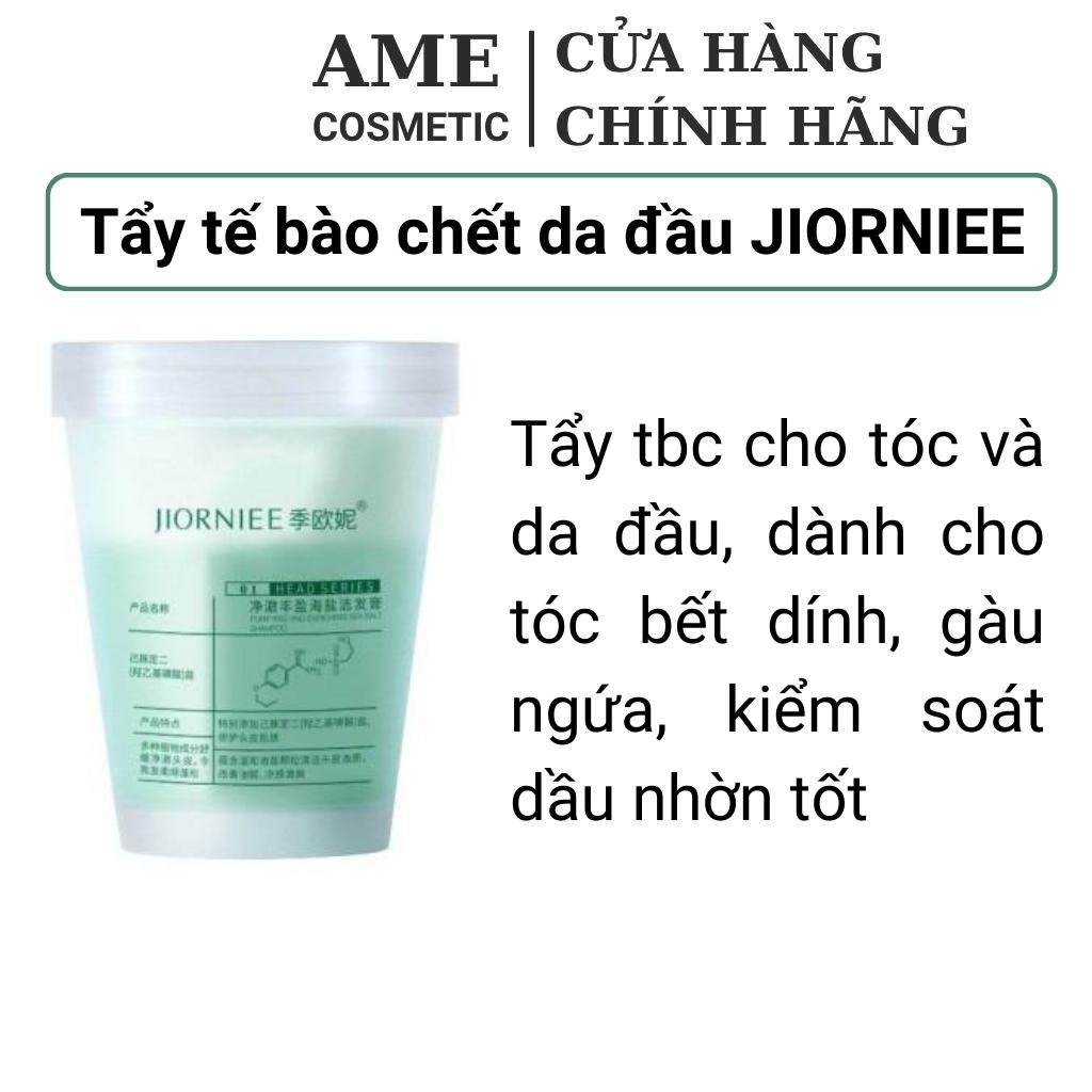 Jiorniee tẩy tế bào chết da đầu muối biển làm sạch gàu dầu gội tóc bết ngứa đầu chăm sóc tóc nội địa trung AME SHOP | BigBuy360 - bigbuy360.vn