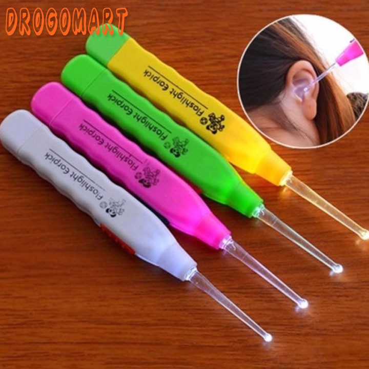 Dụng Cụ Lấy Ráy Tai Có Đèn Phát Sáng