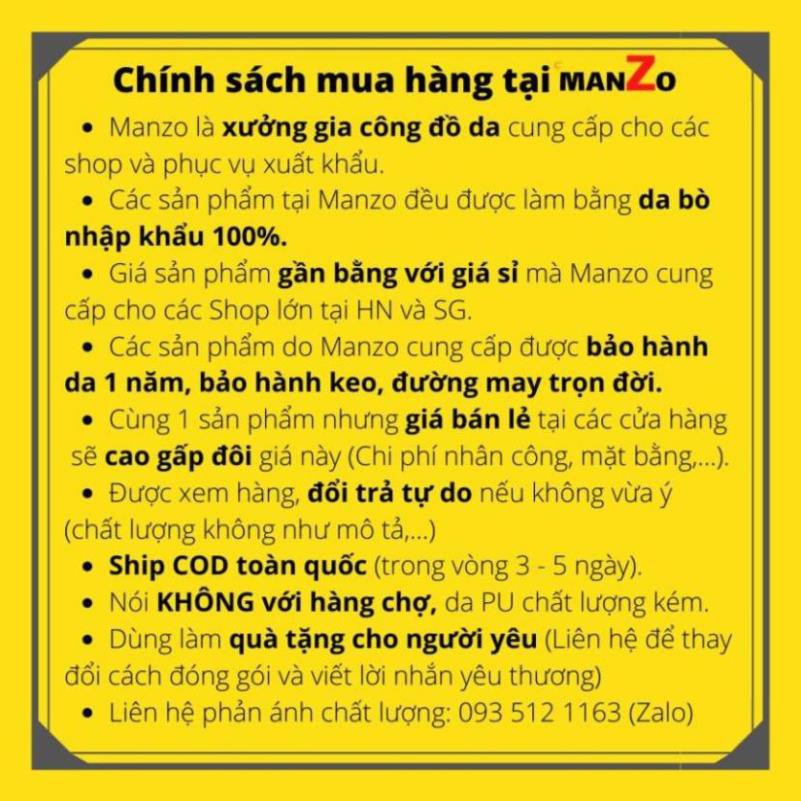 [DA BÒ NHẬP KHẨU] GIÀY DA NAM CAO CẤP - ĐẾ CAO SU ÊM CHÂN PHONG CÁCH TRẺ TRUNG - GIÀY NAM CÔNG SỞ GT101 MANZO _h911 | ^^