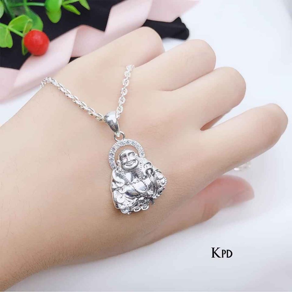 DÂY CHUYỀN BẠC MẶT PHẬT DI LẶC/ ĐỊA/ PHỖNG CHO BÉ
