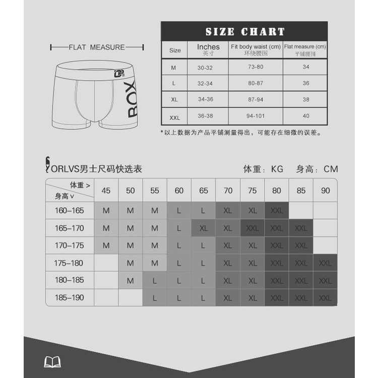 1 quần lót boxer chất liệu cotton mềm mại thời trang cao cấp cho nam Or212