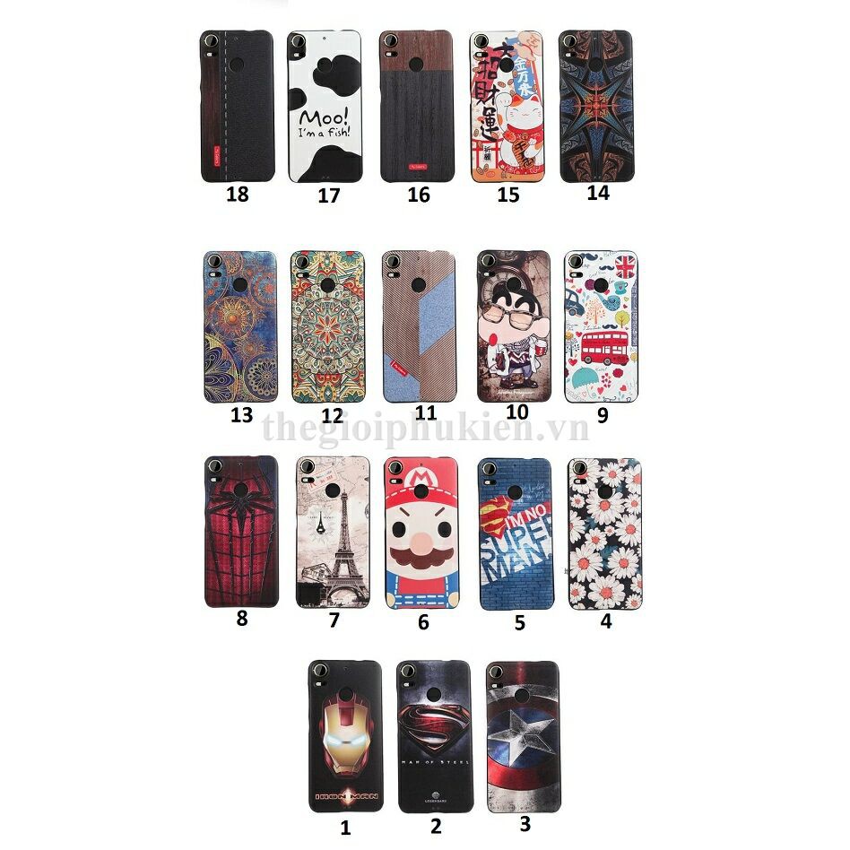 Ốp lưng HTC Desire 10 in hình 3D chính hãng My Colors