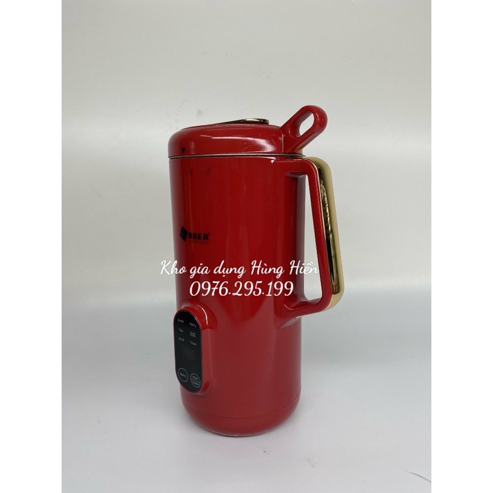 Máy làm sữa hạt mini, Máy xay sữa hạt ARBER MLSH4WMĐ dung tích 350ml - Hàng Chính hãng